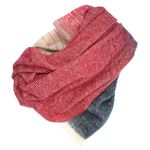 Fashion, accesorii si bijuterii - Femei - Accesorii femei - Esarfe si fulare femei - Esarfa de dama, Buticcochet, casmir, 190 x 65 cm, Rosu - ES2687 - Infinity.ro