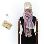Fashion, accesorii si bijuterii - Femei - Accesorii femei - Esarfe si fulare femei - Esarfa de dama, Buticcochet, casmir, 190 x 65 cm, Mov - ES2689 - Infinity.ro