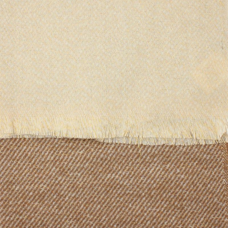 Fashion, accesorii si bijuterii - Femei - Accesorii femei - Esarfe si fulare femei - Esarfa de dama, Buticcochet, casmir, 190 x 65 cm, Maro - ES2694 - Infinity.ro