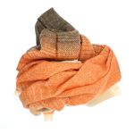 Fashion, accesorii si bijuterii - Femei - Accesorii femei - Esarfe si fulare femei - Esarfa de dama, Buticcochet, casmir, 190 x 65 cm, Portocaliu - ES2690 - Infinity.ro