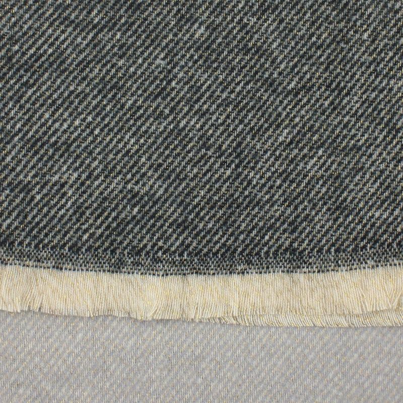 Fashion, accesorii si bijuterii - Femei - Accesorii femei - Esarfe si fulare femei - Esarfa de dama, Buticcochet, casmir, 190 x 65 cm, Negru - ES2692 - Infinity.ro