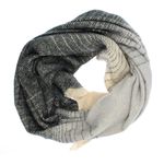 Fashion, accesorii si bijuterii - Femei - Accesorii femei - Esarfe si fulare femei - Esarfa de dama, Buticcochet, casmir, 190 x 65 cm, Negru - ES2692 - Infinity.ro