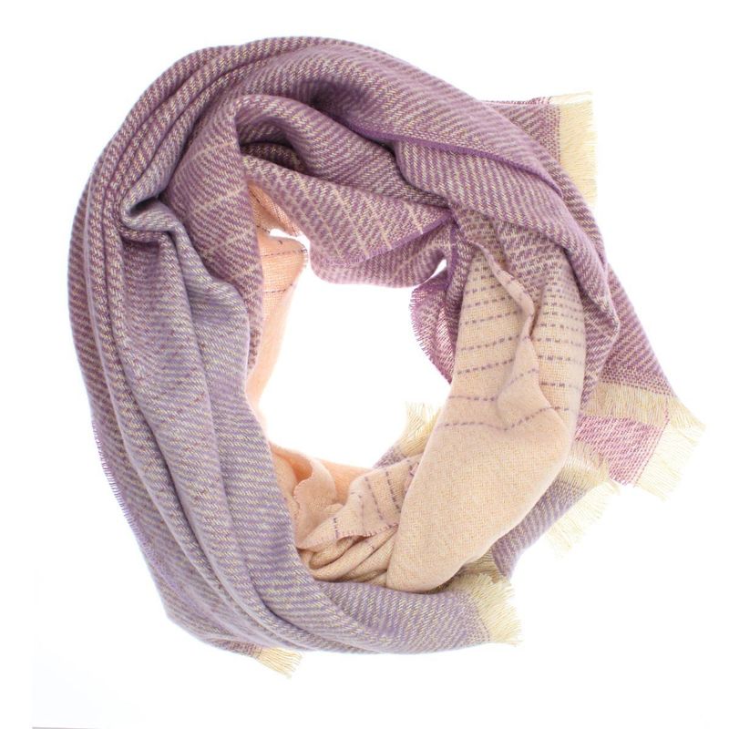 Fashion, accesorii si bijuterii - Femei - Accesorii femei - Esarfe si fulare femei - Esarfa de dama, Buticcochet, casmir, 190 x 65 cm, Mov - ES2689 - Infinity.ro