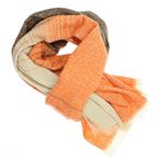 Fashion, accesorii si bijuterii - Femei - Accesorii femei - Esarfe si fulare femei - Esarfa de dama, Buticcochet, casmir, 190 x 65 cm, Portocaliu - ES2690 - Infinity.ro