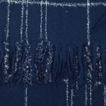 Fashion, accesorii si bijuterii - Femei - Accesorii femei - Esarfe si fulare femei - Esarfa de dama, Buticcochet, casmir, 190 x 65 cm, Bleumarin - ES2697 - Infinity.ro