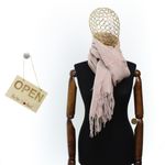 Fashion, accesorii si bijuterii - Femei - Accesorii femei - Esarfe si fulare femei - Esarfa de dama, Buticcochet, casmir, 190 x 65 cm, Roz - ES2699 - Infinity.ro