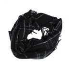 Fashion, accesorii si bijuterii - Femei - Accesorii femei - Esarfe si fulare femei - Esarfa de dama, Buticcochet, casmir, 190 x 65 cm, Negru - ES2696 - Infinity.ro