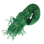 Fashion, accesorii si bijuterii - Femei - Accesorii femei - Esarfe si fulare femei - Esarfa de dama, Buticcochet, casmir, 190 x 65 cm, Verde - ES2700 - Infinity.ro