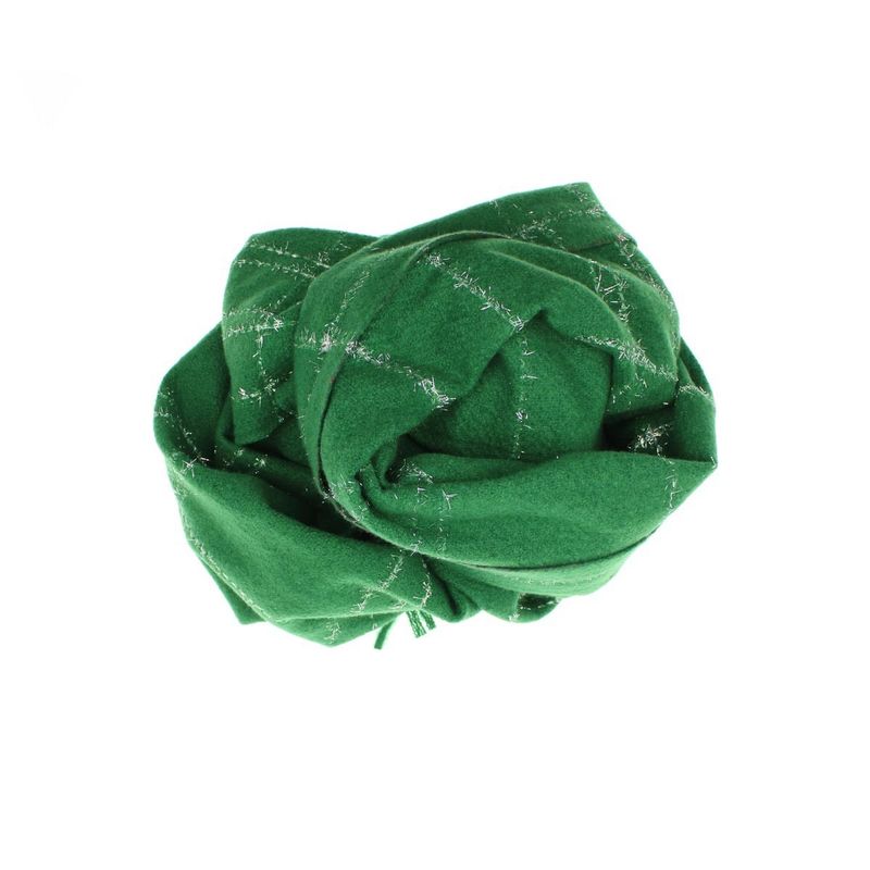 Fashion, accesorii si bijuterii - Femei - Accesorii femei - Esarfe si fulare femei - Esarfa de dama, Buticcochet, casmir, 190 x 65 cm, Verde - ES2700 - Infinity.ro