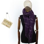 Fashion, accesorii si bijuterii - Femei - Accesorii femei - Esarfe si fulare femei - Esarfa de dama, Buticcochet, casmir, 190 x 65 cm, Mov - ES2698 - Infinity.ro