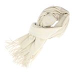 Fashion, accesorii si bijuterii - Femei - Accesorii femei - Esarfe si fulare femei - Esarfa de dama, Buticcochet, casmir, 190 x 65 cm, Bej - ES2702 - Infinity.ro