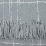 Fashion, accesorii si bijuterii - Femei - Accesorii femei - Esarfe si fulare femei - Esarfa de dama, Buticcochet, casmir, 190 x 65 cm, Gri - ES2703 - Infinity.ro
