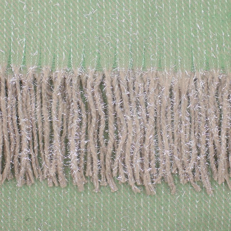 Fashion, accesorii si bijuterii - Femei - Accesorii femei - Esarfe si fulare femei - Esarfa de dama, Buticcochet, casmir, 190 x 65 cm, Vernil - ES2707 - Infinity.ro