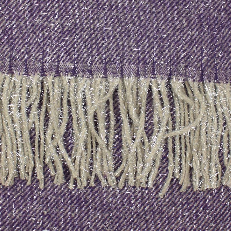 Fashion, accesorii si bijuterii - Femei - Accesorii femei - Esarfe si fulare femei - Esarfa de dama, Buticcochet, casmir, 190 x 65 cm, Mov - ES2712 - Infinity.ro