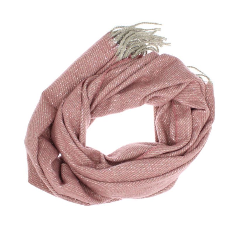 Fashion, accesorii si bijuterii - Femei - Accesorii femei - Esarfe si fulare femei - Esarfa de dama, Buticcochet, casmir, 190 x 65 cm, Roz - ES2715 - Infinity.ro