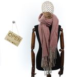 Fashion, accesorii si bijuterii - Femei - Accesorii femei - Esarfe si fulare femei - Esarfa de dama, Buticcochet, casmir, 190 x 65 cm, Roz - ES2715 - Infinity.ro