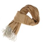 Fashion, accesorii si bijuterii - Femei - Accesorii femei - Esarfe si fulare femei - Esarfa de dama, Buticcochet, casmir, 190 x 65 cm, Maro - ES2716 - Infinity.ro