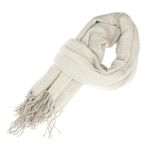 Fashion, accesorii si bijuterii - Femei - Accesorii femei - Esarfe si fulare femei - Esarfa de dama, Buticcochet, casmir, 190 x 65 cm, Bej - ES2711 - Infinity.ro