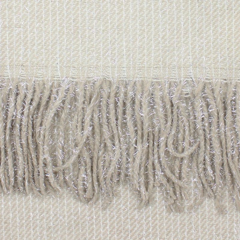 Fashion, accesorii si bijuterii - Femei - Accesorii femei - Esarfe si fulare femei - Esarfa de dama, Buticcochet, casmir, 190 x 65 cm, Bej - ES2711 - Infinity.ro