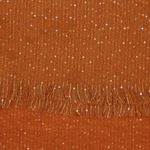 Fashion, accesorii si bijuterii - Femei - Accesorii femei - Esarfe si fulare femei - Esarfa de dama, Buticcochet, casmir, 190 x 65 cm, cu paiete, Caramiziu - ES2724 - Infinity.ro
