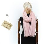 Fashion, accesorii si bijuterii - Femei - Accesorii femei - Esarfe si fulare femei - Esarfa de dama, Buticcochet, casmir, 190 x 65 cm, cu paiete, Roz - ES2721 - Infinity.ro