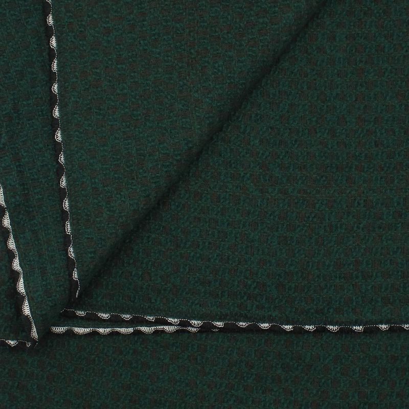 Fashion, accesorii si bijuterii - Femei - Accesorii femei - Esarfe si fulare femei - Esarfa de dama, Buticcochet, casmir, 190 x 65 cm, Verde inchis - ES2729 - Infinity.ro