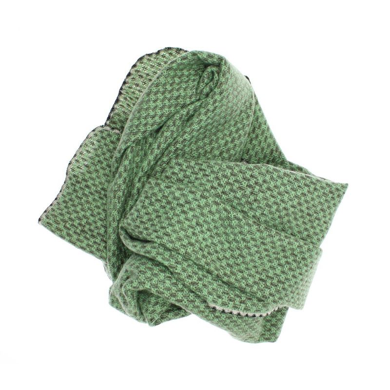 Fashion, accesorii si bijuterii - Femei - Accesorii femei - Esarfe si fulare femei - Esarfa de dama, Buticcochet, casmir, 190 x 65 cm, Vernil - ES2730 - Infinity.ro