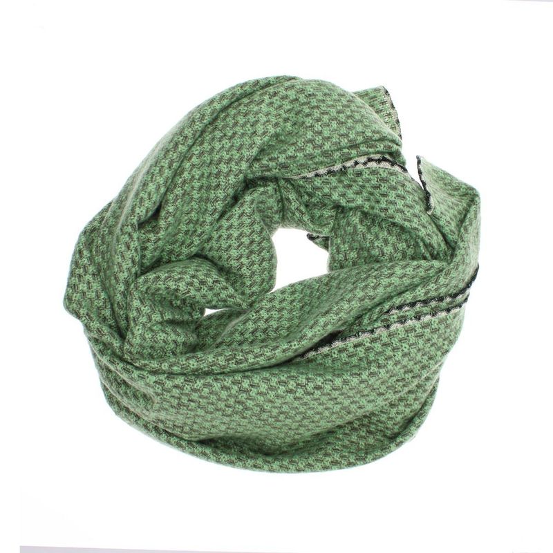 Fashion, accesorii si bijuterii - Femei - Accesorii femei - Esarfe si fulare femei - Esarfa de dama, Buticcochet, casmir, 190 x 65 cm, Vernil - ES2730 - Infinity.ro