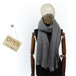 Fashion, accesorii si bijuterii - Femei - Accesorii femei - Esarfe si fulare femei - Esarfa de dama, Buticcochet, casmir, 190 x 65 cm, cu paiete, Gri - ES2727 - Infinity.ro