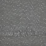 Fashion, accesorii si bijuterii - Femei - Accesorii femei - Esarfe si fulare femei - Esarfa de dama, Buticcochet, casmir, 190 x 65 cm, cu paiete, Gri - ES2727 - Infinity.ro
