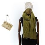 Fashion, accesorii si bijuterii - Femei - Accesorii femei - Esarfe si fulare femei - Esarfa de dama, Buticcochet, casmir, 190 x 65 cm, Galben mustar - ES2731 - Infinity.ro