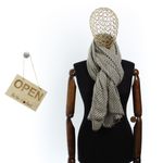 Fashion, accesorii si bijuterii - Femei - Accesorii femei - Esarfe si fulare femei - Esarfa de dama, Buticcochet, casmir, 190 x 65 cm, Crem - ES2732 - Infinity.ro