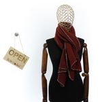 Fashion, accesorii si bijuterii - Femei - Accesorii femei - Esarfe si fulare femei - Esarfa de dama, Buticcochet, casmir, 190 x 65 cm, Rosu - ES2734 - Infinity.ro