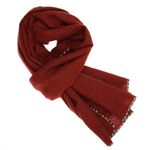 Fashion, accesorii si bijuterii - Femei - Accesorii femei - Esarfe si fulare femei - Esarfa de dama, Buticcochet, casmir, 190 x 65 cm, Rosu - ES2734 - Infinity.ro