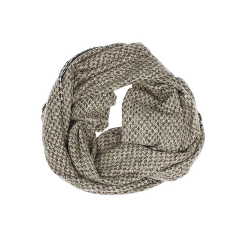 Fashion, accesorii si bijuterii - Femei - Accesorii femei - Esarfe si fulare femei - Esarfa de dama, Buticcochet, casmir, 190 x 65 cm, Bej - ES2738 - Infinity.ro
