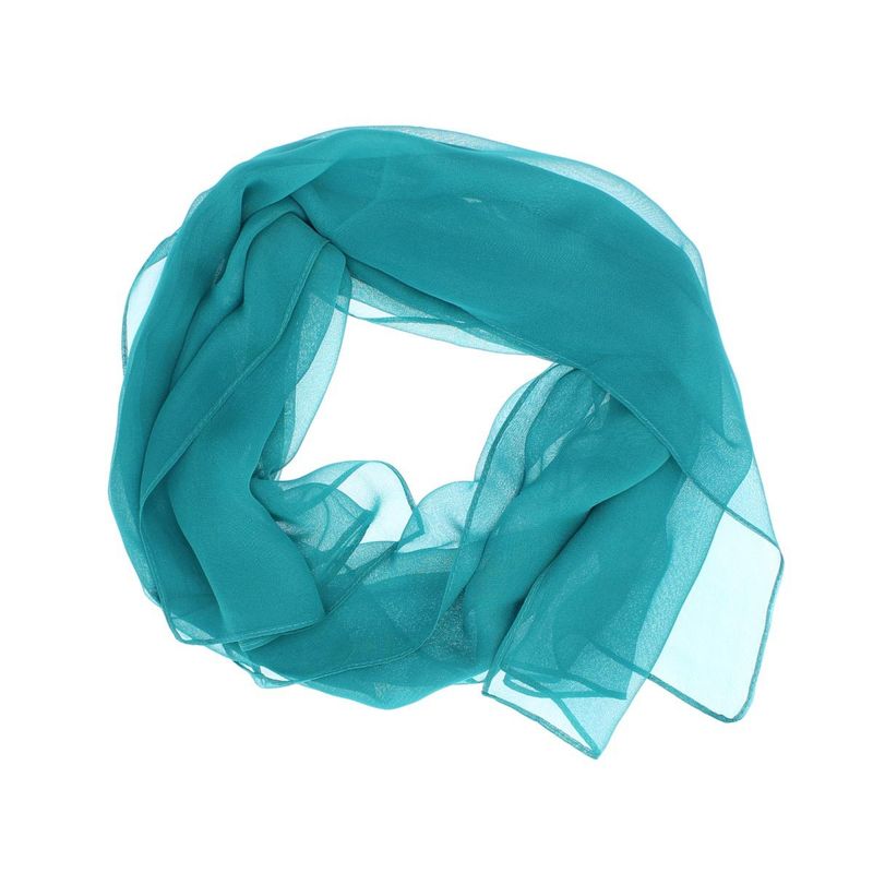 Fashion, accesorii si bijuterii - Femei - Accesorii femei - Esarfe si fulare femei - Esarfa de dama, uni, ButicCochet, 80% poliester 20% vascoza, Turcoaz - ES2928 - Infinity.ro