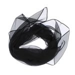 Fashion, accesorii si bijuterii - Femei - Accesorii femei - Esarfe si fulare femei - Esarfa de dama, uni, ButicCochet, 80% poliester 20% vascoza, Negru - ES2930 - Infinity.ro