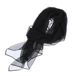 Fashion, accesorii si bijuterii - Femei - Accesorii femei - Esarfe si fulare femei - Esarfa de dama, uni, ButicCochet, 80% poliester 20% vascoza, Negru - ES2930 - Infinity.ro