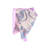 Fashion, accesorii si bijuterii - Femei - Accesorii femei - Esarfe si fulare femei - Batic de dama, 50 x 50 cm, ButicCochet, din satin, multicolor - ES2561 - Infinity.ro