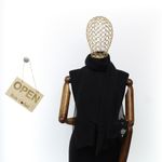Fashion, accesorii si bijuterii - Femei - Accesorii femei - Esarfe si fulare femei - Esarfa de dama, uni, ButicCochet, 80% poliester 20% vascoza, Negru - ES2930 - Infinity.ro