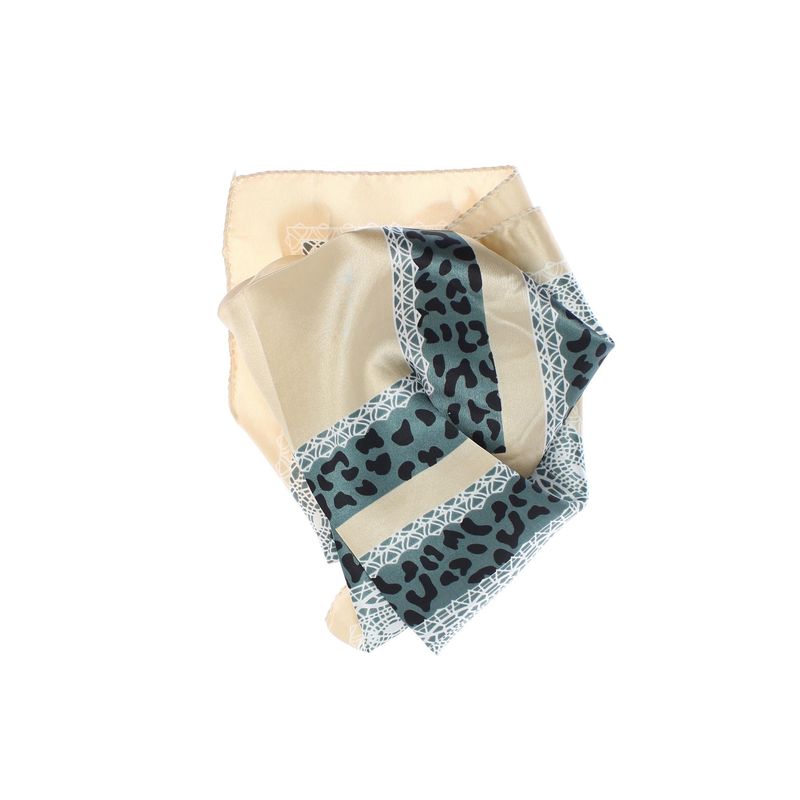 Fashion, accesorii si bijuterii - Femei - Accesorii femei - Esarfe si fulare femei - Batic de dama, 50 x 50 cm, ButicCochet, din satin, multicolor - ES2562 - Infinity.ro