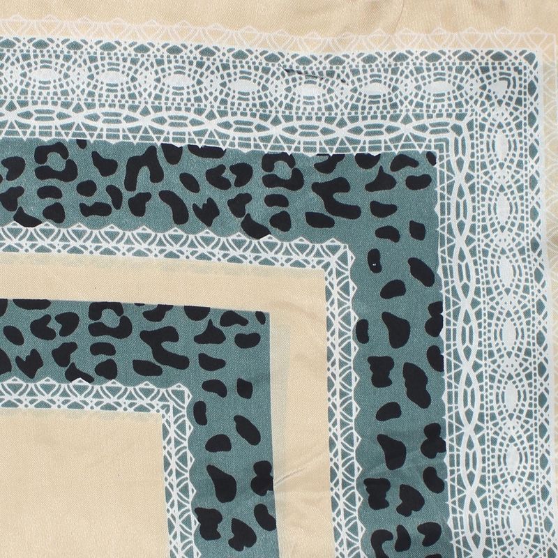 Fashion, accesorii si bijuterii - Femei - Accesorii femei - Esarfe si fulare femei - Batic de dama, 50 x 50 cm, ButicCochet, din satin, multicolor - ES2562 - Infinity.ro