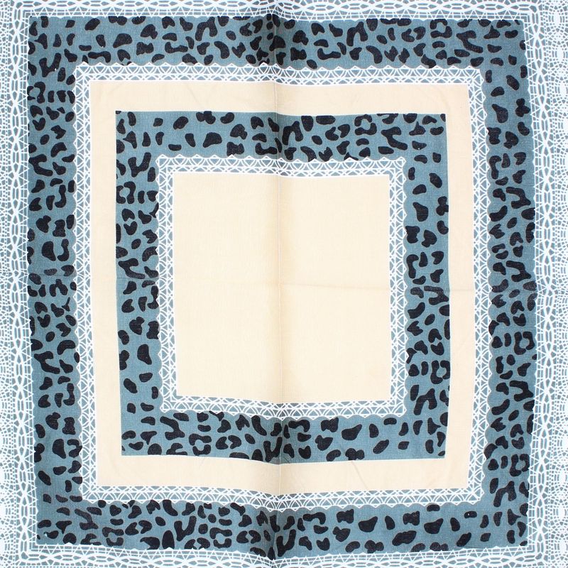 Fashion, accesorii si bijuterii - Femei - Accesorii femei - Esarfe si fulare femei - Batic de dama, 50 x 50 cm, ButicCochet, din satin, multicolor - ES2562 - Infinity.ro