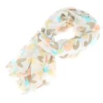 Fashion, accesorii si bijuterii - Femei - Accesorii femei - Esarfe si fulare femei - Esarfa de dama, cu imimioare, ButicCochet, 70% poliester 30% vascoza, Crem - ES2935 - Infinity.ro