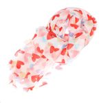 Fashion, accesorii si bijuterii - Femei - Accesorii femei - Esarfe si fulare femei - Esarfa de dama, cu imimioare, ButicCochet, 70% poliester 30% vascoza, Rosu - ES2933 - Infinity.ro