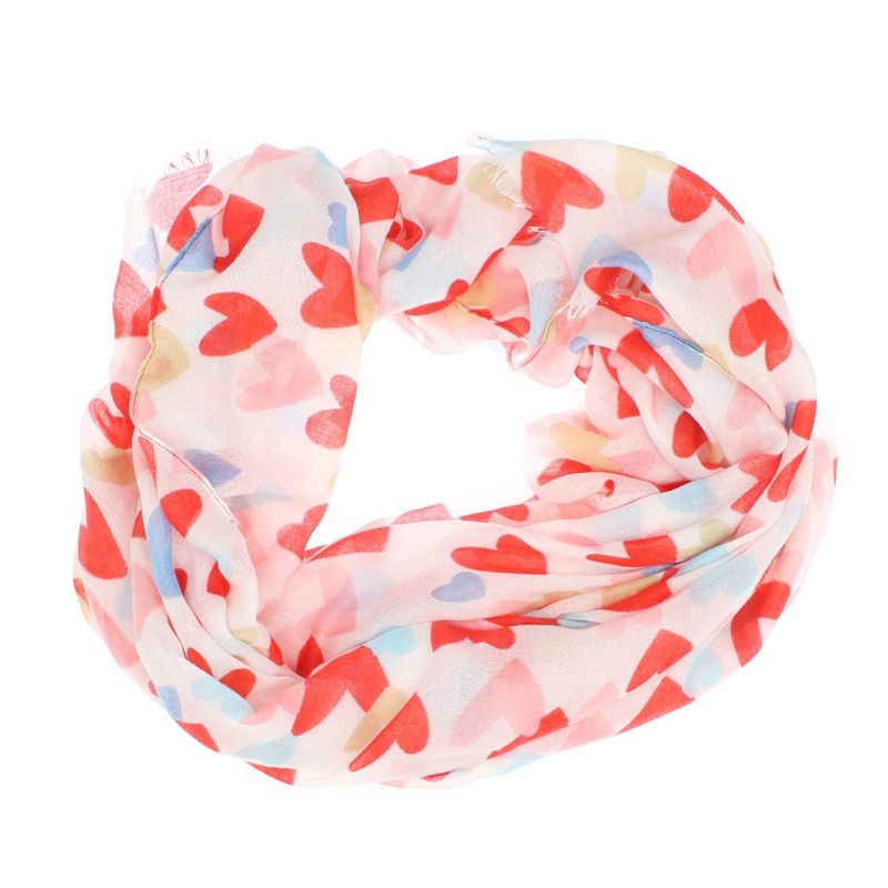 Fashion, accesorii si bijuterii - Femei - Accesorii femei - Esarfe si fulare femei - Esarfa de dama, cu imimioare, ButicCochet, 70% poliester 30% vascoza, Rosu - ES2933 - Infinity.ro