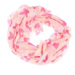 Fashion, accesorii si bijuterii - Femei - Accesorii femei - Esarfe si fulare femei - Esarfa de dama, cu imimioare, ButicCochet, 70% poliester 30% vascoza, Roz - ES2936 - Infinity.ro