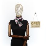 Fashion, accesorii si bijuterii - Femei - Accesorii femei - Esarfe si fulare femei - Batic de dama, 50 x 50 cm, ButicCochet, din satin, multicolor - ES2572 - Infinity.ro
