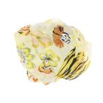 Fashion, accesorii si bijuterii - Femei - Accesorii femei - Esarfe si fulare femei - Esarfa de dama, cu floricele, ButicCochet, 70% poliester 30% vascoza, Galben - ES2940 - Infinity.ro