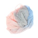 Fashion, accesorii si bijuterii - Femei - Accesorii femei - Esarfe si fulare femei - Esarfa de dama, cu model liniar, ButicCochet, 70% poliester 30% vascoza, Roz - ES2947 - Infinity.ro
